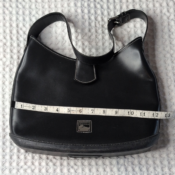Dooney & Bourke Black Leather Shoulder Bag - Picture 8 of 11